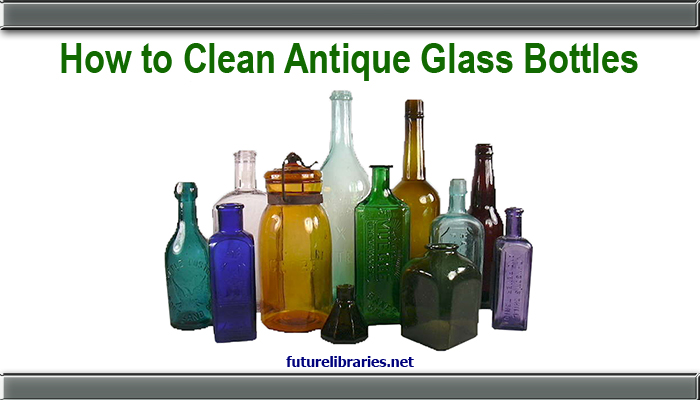 antique glass bottles