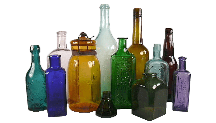 antique glass bottles-how to clean bottles-cleaning